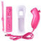 CaaWoo Manette de Jeu Wii et Wii U avec Motion Plus, Contrôleur Nunchuck Câblé, Télécommande avec Mouvement Intégré, Housse de Protection (Rose)
