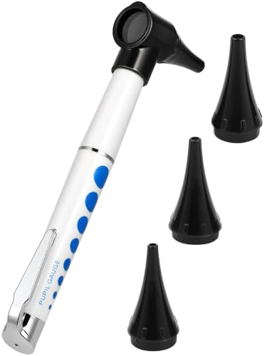 SUPVOX Médical Led Set D' Pour Soins De L'Oreille Loupe Optique Avec Lampe De Poche Examen Du Nez Et De La Gorge Sans Batterie
