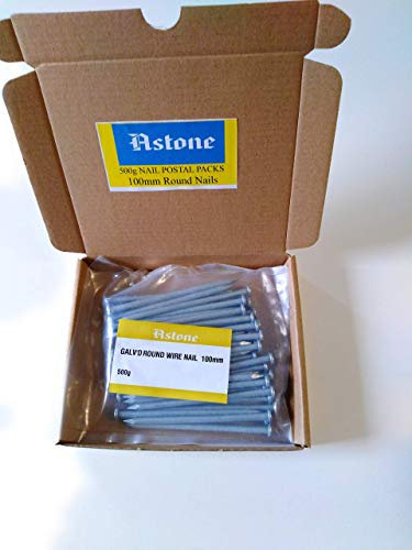 400g galvanised Round Nails 0.4kg Pack (100mm)