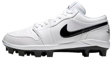 Jordan Air 1 Retro MCS Herren Baseball Cleats Weiß/Schwarz CJ8524-100 13