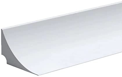 39Inch/1M Silicone Shower Threshold Water Barrier,Wet Room Floor Tile Beading,Bathroom Seal Sealing Caulk Strip,Bath Edging Trim for Sink,Bathtub(2.5cm,White)