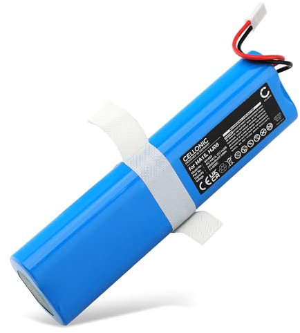 CELLONIC, Batteria per Aspirapolvere Compatibile con Medion MD18500, MD18600, MD19511, MD19510 (14.4v, 2600mAh)