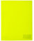 HERMA 19636 Schnellhefter A4 Transluzent Neon Gelb, 3 Stück, Sichthefter aus Kunststoff mit Beschriftungsetikett, Einstecktasche & Metallheftzunge, stabiles Plastik Schnellhefter Set für Schule & Büro