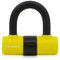 FD-MOTO U Lock Motorcycle Steel Disc Lock High Security Carabiner Lock,Yellow