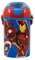 ILS I LOVE SHOPPING AVENGERS,Gourde Pop UP 450 ml avec bandoulière et fermeture bouchon pour enfants école (super-héros) Avengers Hulk