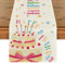 Artoid Mode Happy Birthday Kuchen Geburtstag Tischläufer, Feier Dekoration Küche Tisch Draußen Drinnen Party Dekor 40x140 cm