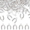 GOMAKERER 120 Stück Glückshufeisenanhänger, Legierung Hufeisen Charms Hufeisen Anhänger Charms Antik Silber Metall Charms Für Schmuckherstellung Basteln DIY