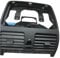 MXDDWLKJ Lüftungsauslass Für Sagitar Für Jetta Für MK5 Für Golf 5 Für Kaninchen Schwarz Dash Board Klimaanlage Heraus Grill Fahrzeuge Air Outlet Vent Auto Klimaanlage Steckdose(05-Center B)