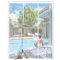 Mesh Screen Lets Fresh Air in, Fly Nets for Doors Weatherproof, Flyscreen French Doors Sturdy, for Sliding Door Patio Door 145x200cm White