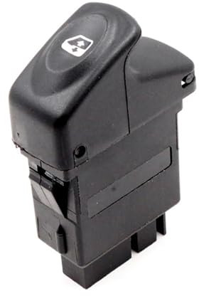 Interruptor ventana eléctrica 5 Pines Para R&enault Para Kangoo 1998-2014 7700307605 Interruptor Ventana Eléctrica Botón Regulador Ventana Eléctrica
