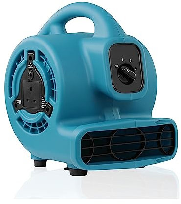 Centrifugal Blower Big Powerful Mighty Air Mover Dryer, Carpet Floor Fan Utility Air Blower, Outdoor House Hotel Supermarket Industrial Blower Low Vibration and High Safety (Color : P-230AT, Size :