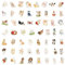 120 Stück Süße Hunde Aufkleber Cartoon Tieraufkleber Wasserfeste Sammelalbum Aufkleber Kawaii Funny Wall Decals Selbstkleber Dekorativer ästhetischer Aufkleber für Journal Laptops Phone Book