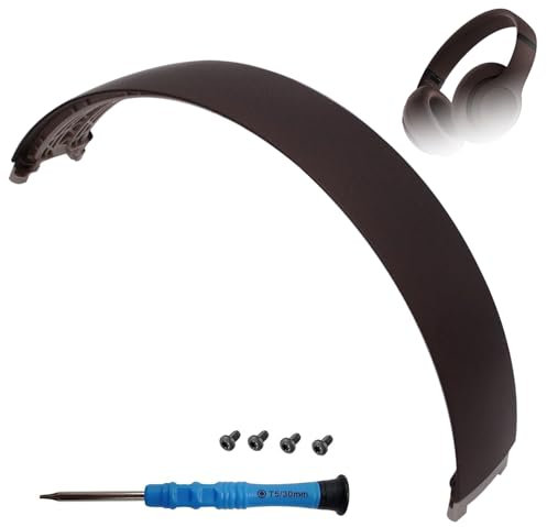 Adhiper Studio Pro - Fascia di ricambio per cuffie Beats Studio Pro 2023 (modello A2924) e Studio3 (modello A1914), resistente materiale composito ABS, set di riparazione inclusi strumenti (Espresso)