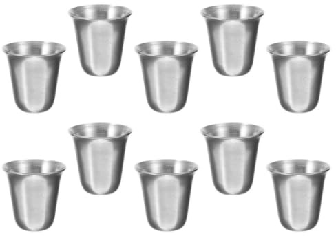 IMIKEYA 10 Pezzi Calice Forniture Comunione Tazze Da Pittura Tazze Da Comunione Bicchieri Da Cocktail Tazza D'acqua Tazza Di Comunione Tazze Impilabili Tazza Da Cena Tazza