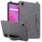 Funda para tablet Lenovo Tab M8 (3ª generación) / Tab M8 (HD) de 8 pulgadas, funda ultrafina de TPU suave con pulsera ajustable y soporte, color gris
