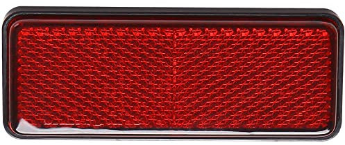 Sirxlevcy Rotlicht Hinten Motorrad Quad Scooter das Fahrrad Nummernschild Rechteck für