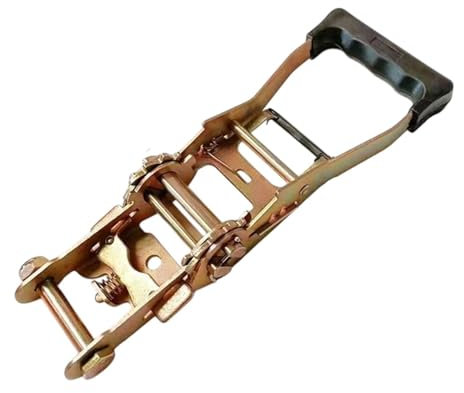 MagiDeal Tendeur à Cliquet pour Sangle D'arrimage, Outil de Serrage de Sangle à Cliquet en Acier Au Carbone pour Vélos, Toit de Voiture, Déménagement, Style D