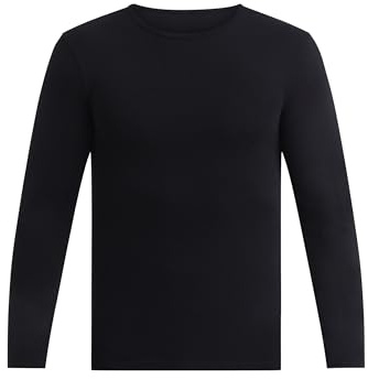 DIM Herren Dim Homme - Thermal R-Neck T-Shirt Langarm T-Shirt (1er Pack)