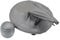 UOEMCRTB Manuell Schaltknauf Schaltknauf Schaltsack Manschette Für F&iat Für Panda 2003–2012/500/500C 2007–2013(Gray)