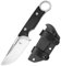 Kizer Cabox Feststehendes Messer 3,36 Zoll 154CM Stahl Feste Klinge Jagdmesser G10 Griff mit Scheide für Survival Camping 1048C1