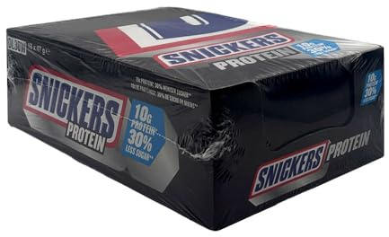 Snickers Protein Riegel, Kiste mit 18x 47g