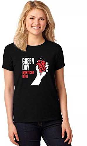 Rock Off officially licensed products Green Day American Idiot Skinny Fit T Shirt