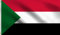 DMSE Flagge Sudan, 90 x 150 cm, 100 % Polyester, 100 D