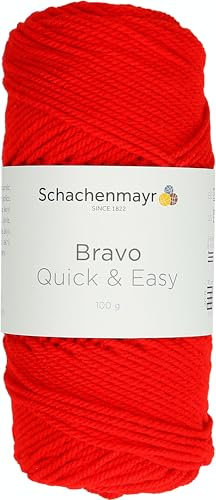 Schachenmayr 9807590-08221 Handstrickgarne, 100% Polyacryl, Feuer, onesize