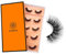 DYSILK Falsche Wimpern - 5 Paare 6D Wimpern Fake Lashes Künstliche Wimpern Wimpern Set Wimpern Extensions Falsche Wimpern Natürlich Wiederverwendbar | Fluffy-16mm