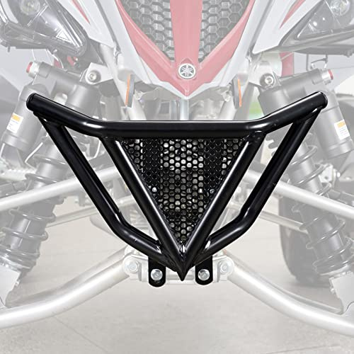 A & UTV PRO Frontstoßstangenschutz Kompatibel mit 2006-2022 Yamaha Raptor 700/700R, Bürstenschutz Stoßstangenschutz Zubehör