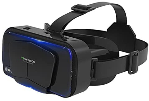Ronyme G10 3D Virtuelle Realität Einstellbarer Weitwinkel für 4,7-7 Smartphone 3D- Unterstützt kurzsichtige Betrachter innerhalb von 600°