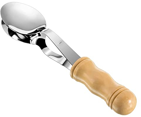 Restrdt Musical Spoon Instrument with Wooden Handle Percussion Instrument with Wooden Handle Irish Percussion Instrument