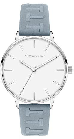 Tamaris Damen Analog Quarz Uhr mit Leder Armband TT-0105-LQ