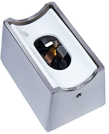 NCC-Licht Spiegelleuchte Chrom matt inkl. LED Linienlampe S14d 4,8W ersetzt 60W extra warmweiß 2200K