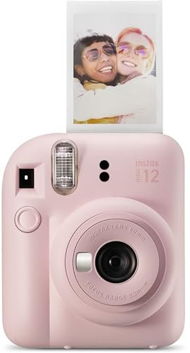 Fujifilm Instax Mini 12 - Cámara instantánea - Rosa Flor