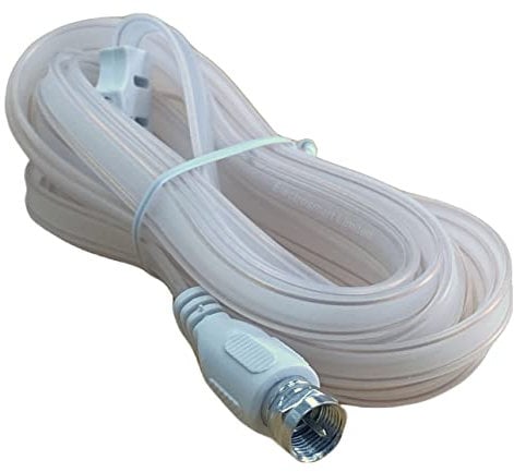 Auline Indoor Radio HiFi Aerial Antenna for FM VHF with F Plug Male Screw on Connector