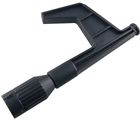 WHYHKJ Boat Hook Attachment Handy Hook Boating Accessories for Extension Pole Black Nylon Hook Head Replacement, Black