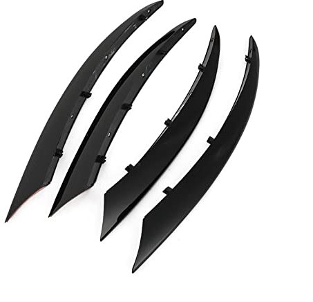 Nonuin Nebelscheinwerfer Abdeckungen Für Mercedes Für Benz C Klasse W205 C180 C200 C250 C260 C300 4 Stücke ABS Front Nebel Lampe Kühlergrill Dekorative Abdeckung Trim