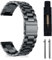 MaEiol 22mm Bracelets Métal pour Huawei Watch 5 46mm / Huawei Watch GT 5 Pro/GT 5 /GT 4 46mm /4 Pro 48mm, Acier Inoxydable Remplacement Business pour Hommes Femmes - Gris