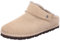Rohde Damen Pantoffel Hausschuh Leder Lammfell Warmfutter Gardena 7070, Größe:41 EU, Farbe:Beige