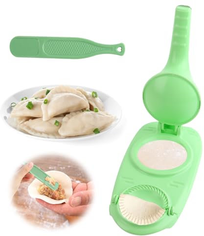 UKOFEW Macchina for Gnocchi 2 in 1,Macchina per Ravioli,Dumpling Skin Maker,Stampo Per Gnocchi Per La Cucina Domestica,Veloce e conveniente
