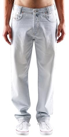 Picaldi® Zicco 472 Jeans | Loose & Relaxed Fit | Pantaloni taglio a carota | Taglio casual e ampio, Alaska, 40W x 32L