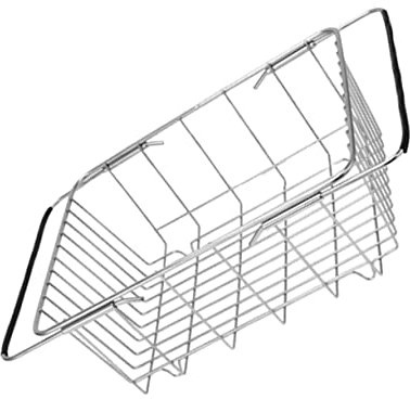 Alipis Escurridor De Platos Inoxidable Expandible Para Fregadero Lavabo Cesta De Almacenamiento