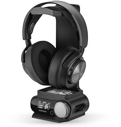 BRAINWAVZ Kopfhörerständer für Steelseries Arctis Nova Pro Wireless Headsets mit Dock für die kabellose Basisstation (HPS01)