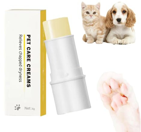 Matame Paw Ointment Stick, Pfotenbalsam Hund,Pfotenpflege Hund mit Sheabutter für Hunde Katzen im Herbst/Winter, Pfotenschutz Hund für Wundheilung und den Pfotenschutz beim Hund (1PCS)