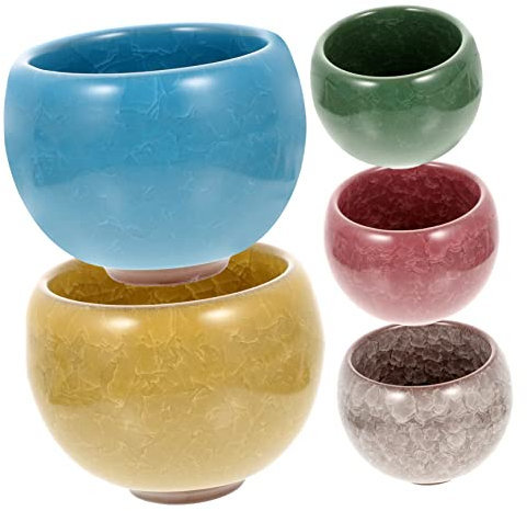 COLLBATH Retro-teetassen-set Aus Keramik Design Kung-fu-teegeschirr Elegant Und Praktisch