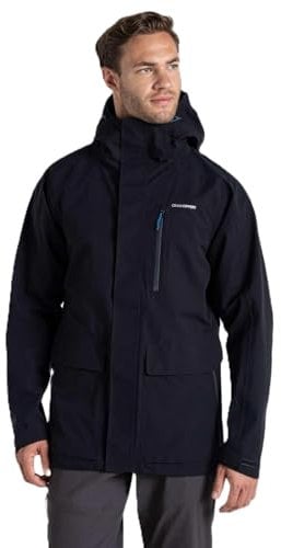 Craghoppers Lorton II Veste Imperméable Pour Homme Respirante Et Résistante Au Vent Manteau D'Extérieur