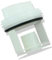 for Siemens Bosch WM1095/1065 Drainage Pump Drain Outlet Seal Plug Filter Drum Washing Machine Cover Parts(White)