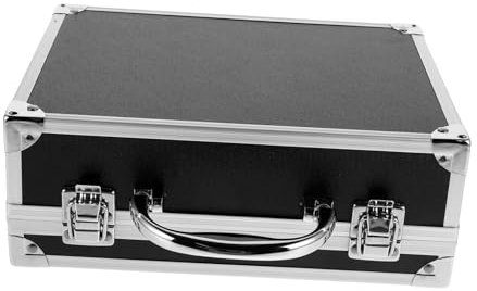 ifundom Werkzeugkasten Aus Tragbar Und Multifunktional Mit Griff Und Einfacher Verriegelung Kompakt Und Leicht Für Reisen Und Outdoor-Einsatz Als Werkzeug-Organizer Und Aufbewahrungsbox