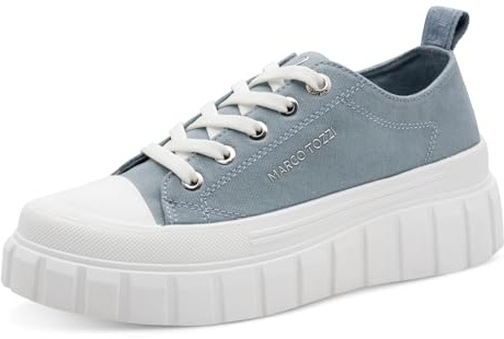 MARCO TOZZI Damen Sneaker weiches Feel Me Wechselfußbett Modern